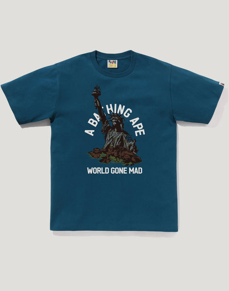 STATUE OF LIBERTY TEE MENS – us.bape.com