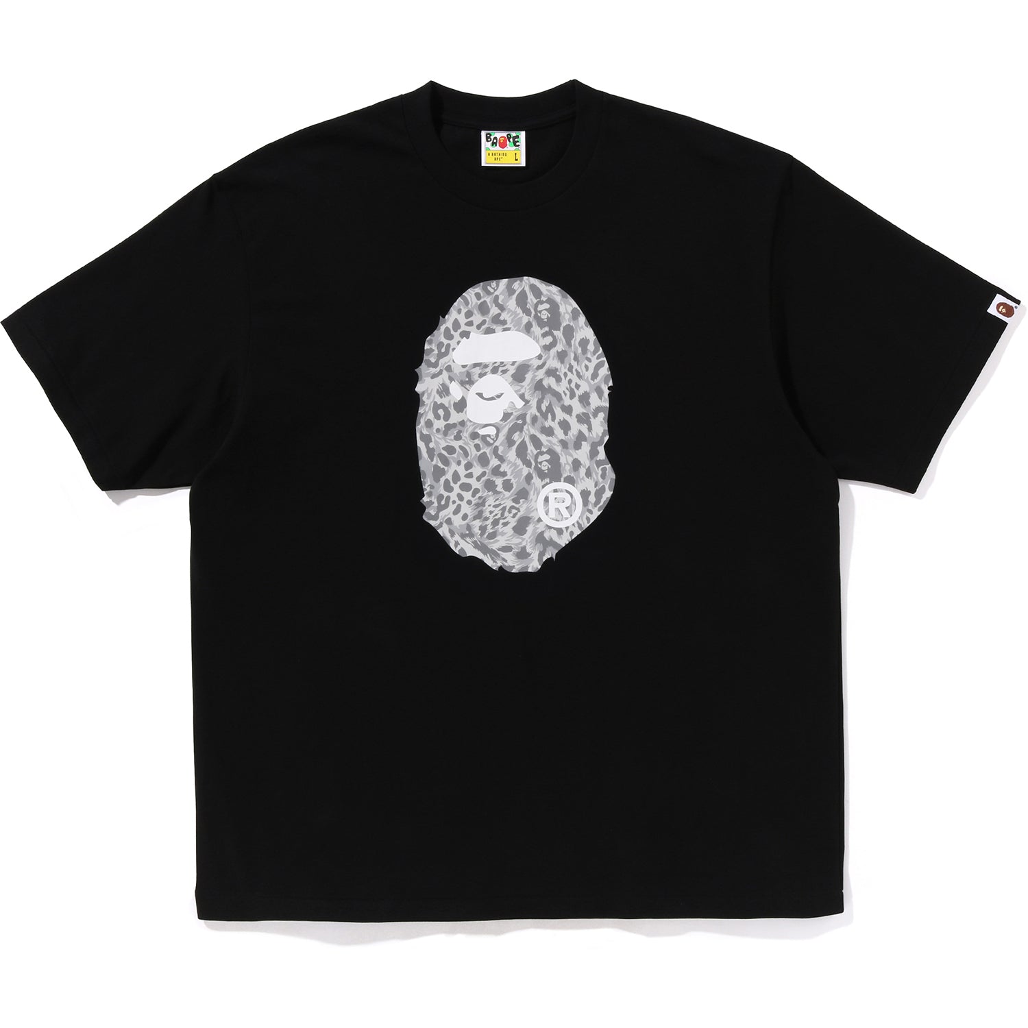 WILD LEOPARD PATTERN APE HEAD RELAXED FIT TEE MENS – us.bape.com