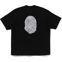 WILD LEOPARD PATTERN APE HEAD RELAXED FIT TEE MENS