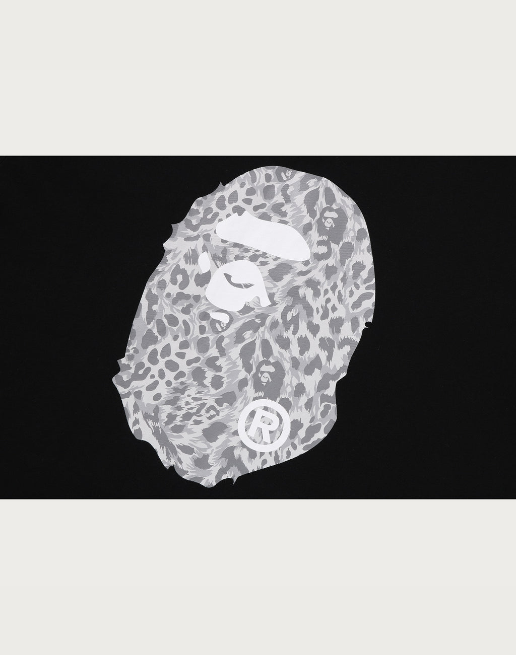 WILD LEOPARD PATTERN APE HEAD RELAXED FIT TEE MENS