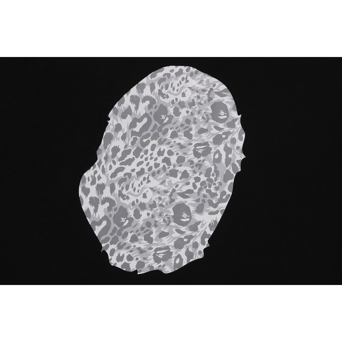 WILD LEOPARD PATTERN APE HEAD RELAXED FIT TEE MENS