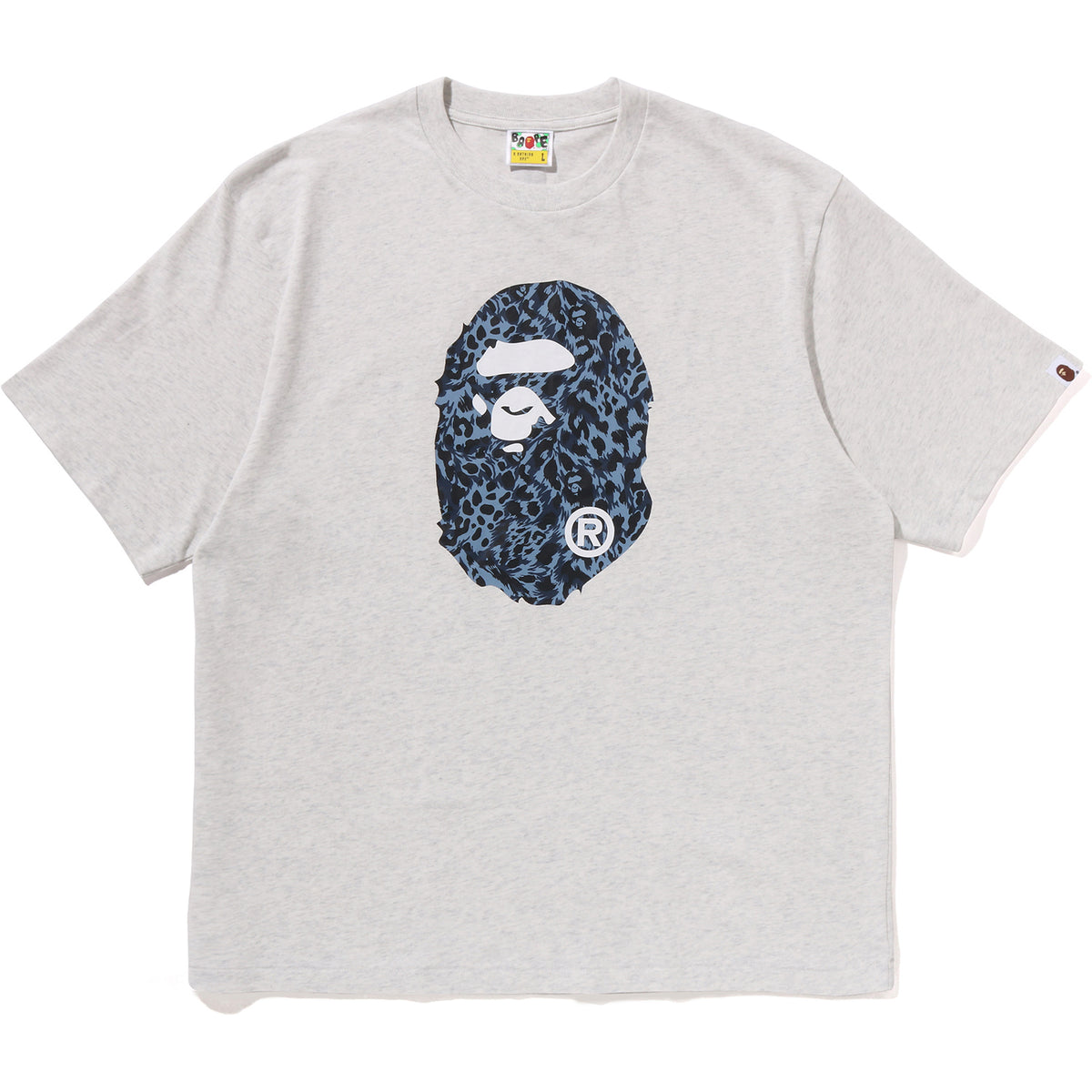 WILD LEOPARD PATTERN APE HEAD RELAXED FIT TEE MENS