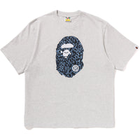WILD LEOPARD PATTERN APE HEAD RELAXED FIT TEE MENS