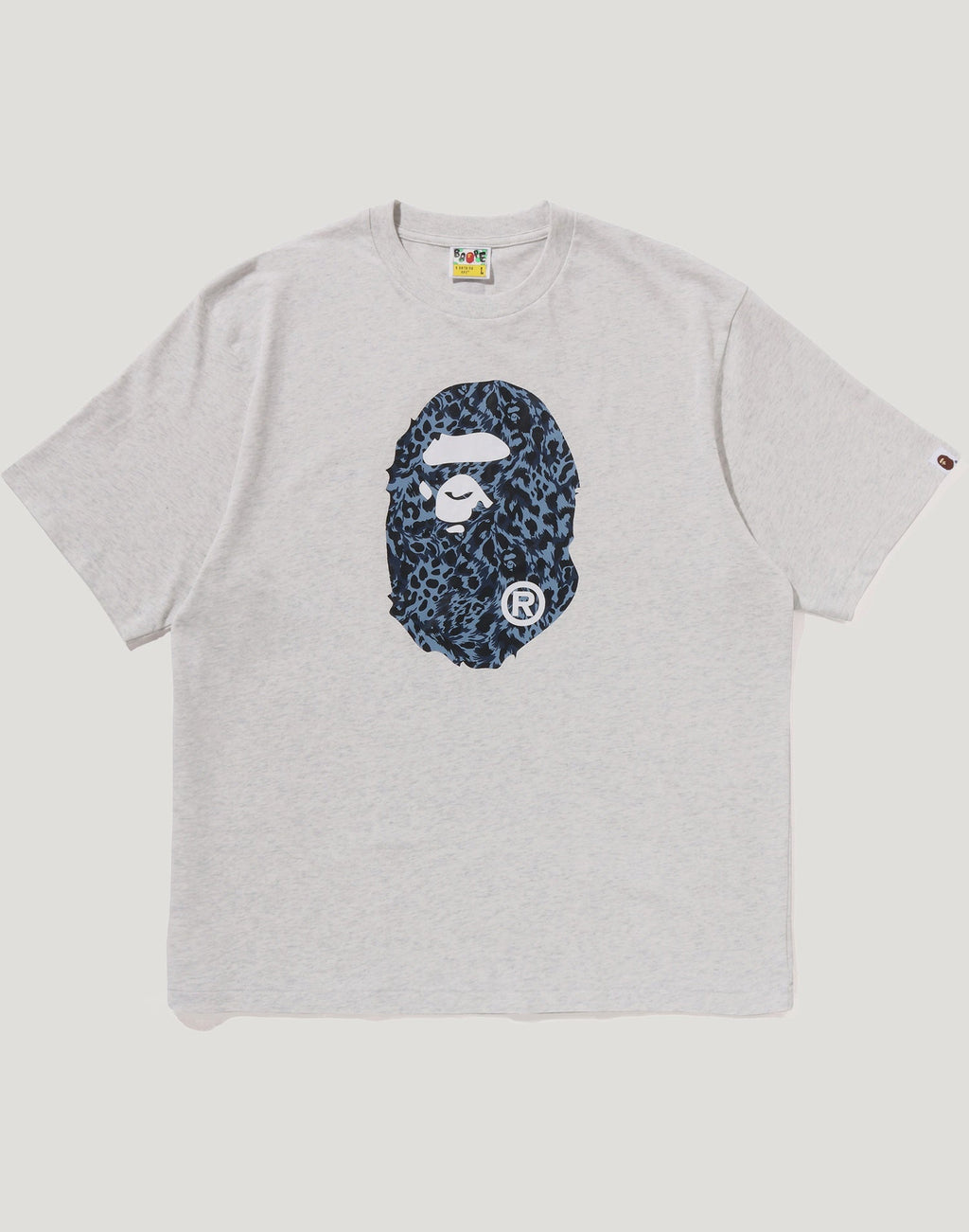 WILD LEOPARD PATTERN APE HEAD RELAXED FIT TEE MENS