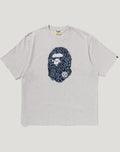 WILD LEOPARD PATTERN APE HEAD RELAXED FIT TEE MENS