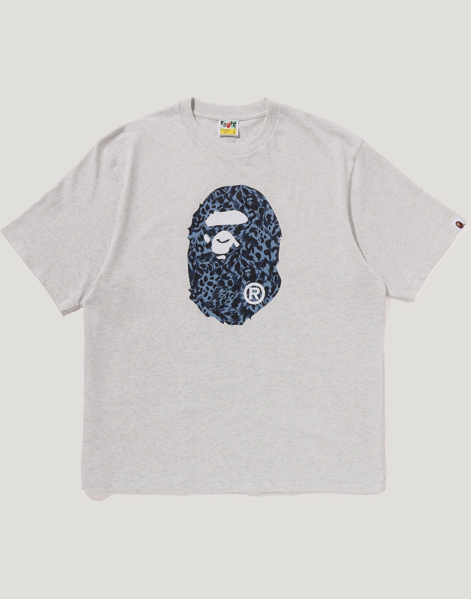 WILD LEOPARD PATTERN APE HEAD RELAXED FIT TEE MENS
