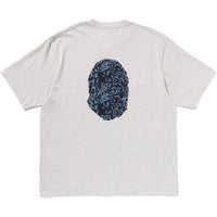 WILD LEOPARD PATTERN APE HEAD RELAXED FIT TEE MENS