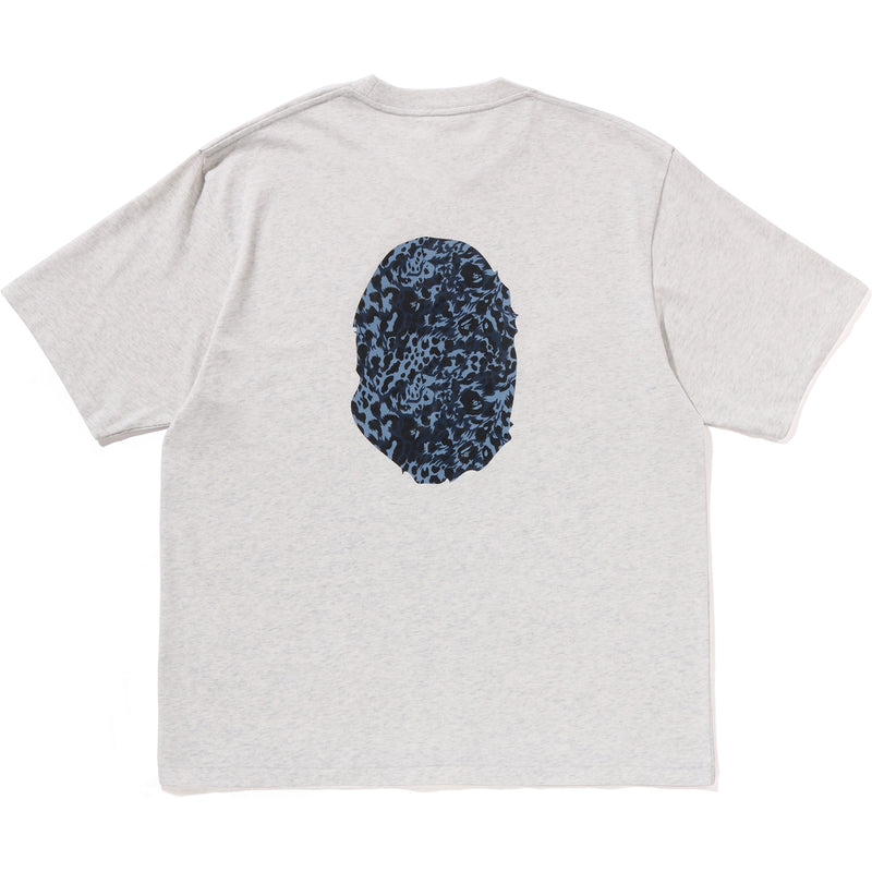 WILD LEOPARD PATTERN APE HEAD RELAXED FIT TEE MENS