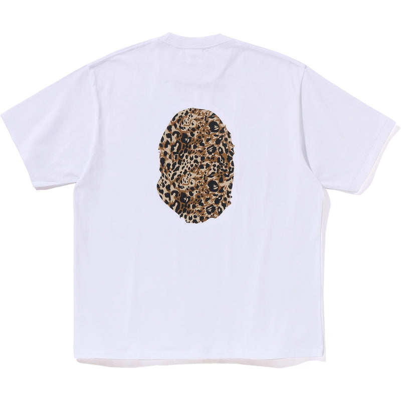 WILD LEOPARD PATTERN APE HEAD RELAXED FIT TEE MENS