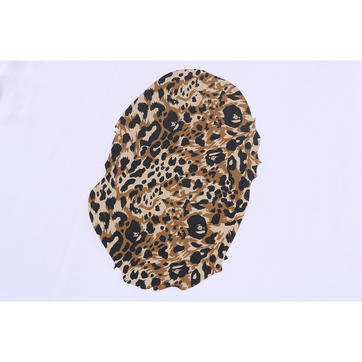 WILD LEOPARD PATTERN APE HEAD RELAXED FIT TEE MENS