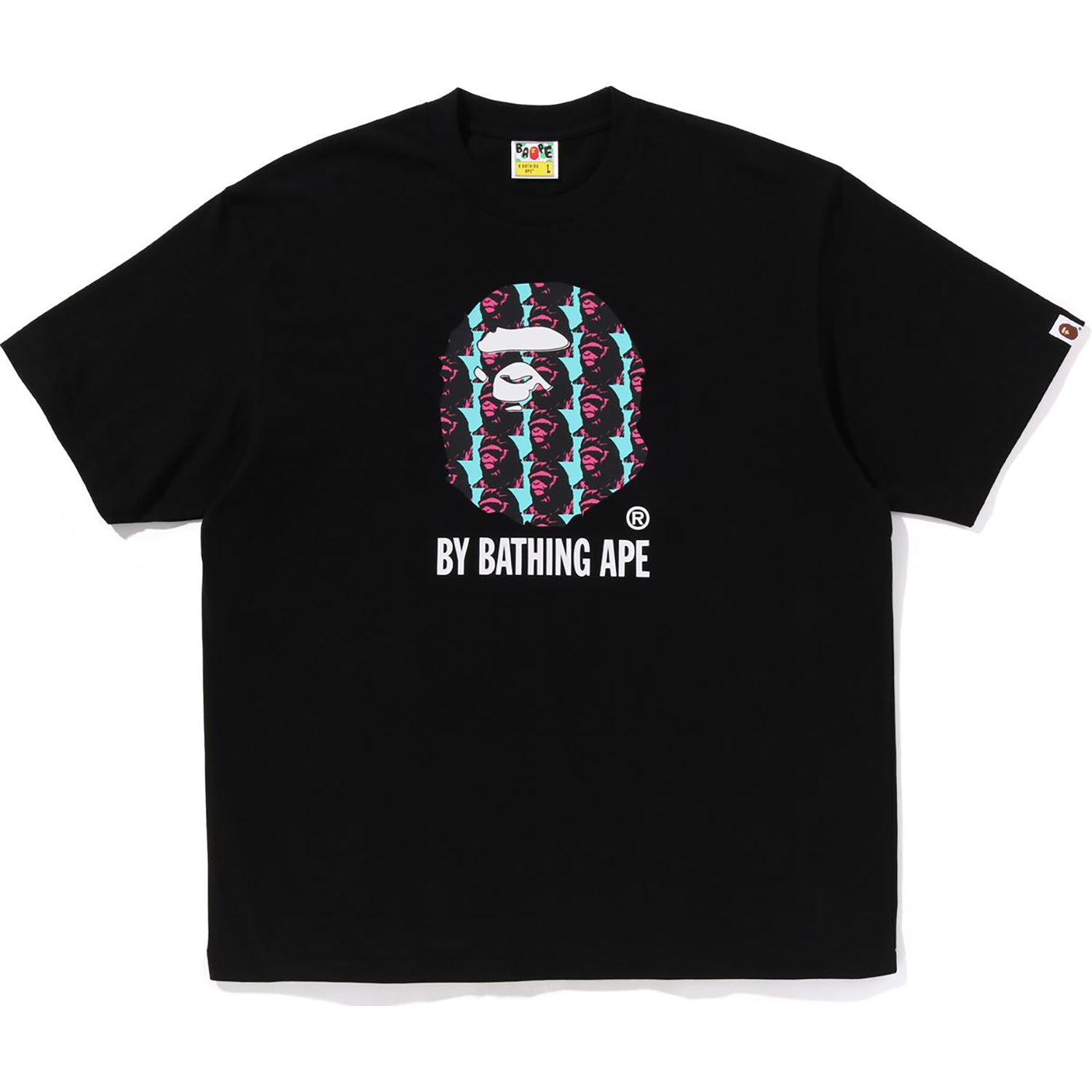 APE HEAD PATTERN BY BATHING APE RELAXED FIT TEE MENS – us