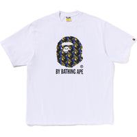 APE HEAD PATTERN BY BATHING APE RELAXED FIT TEE MENS