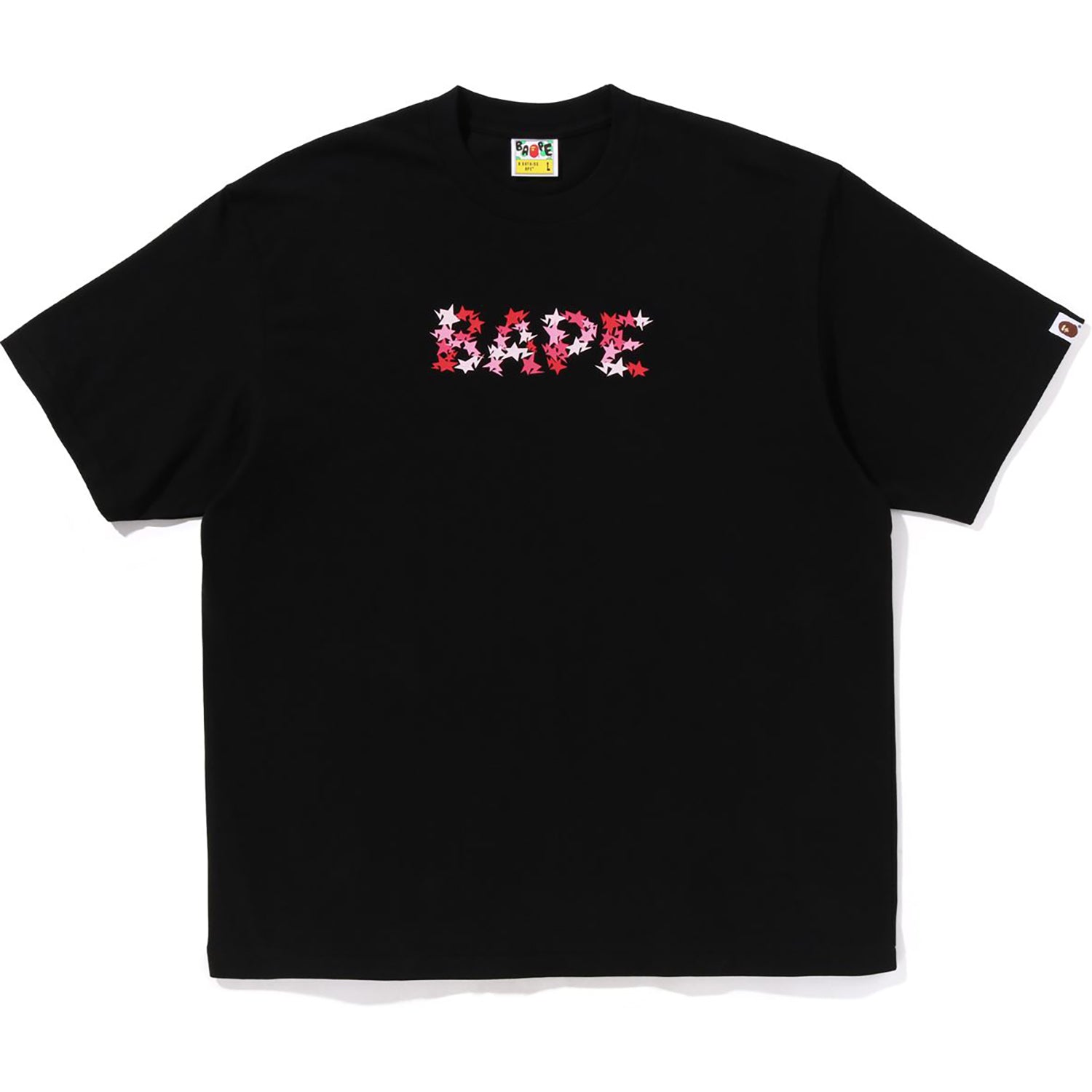 STA BAPE LOGO RELAXED FIT TEE MENS - BAPE Men's FW 25 Cotton T
