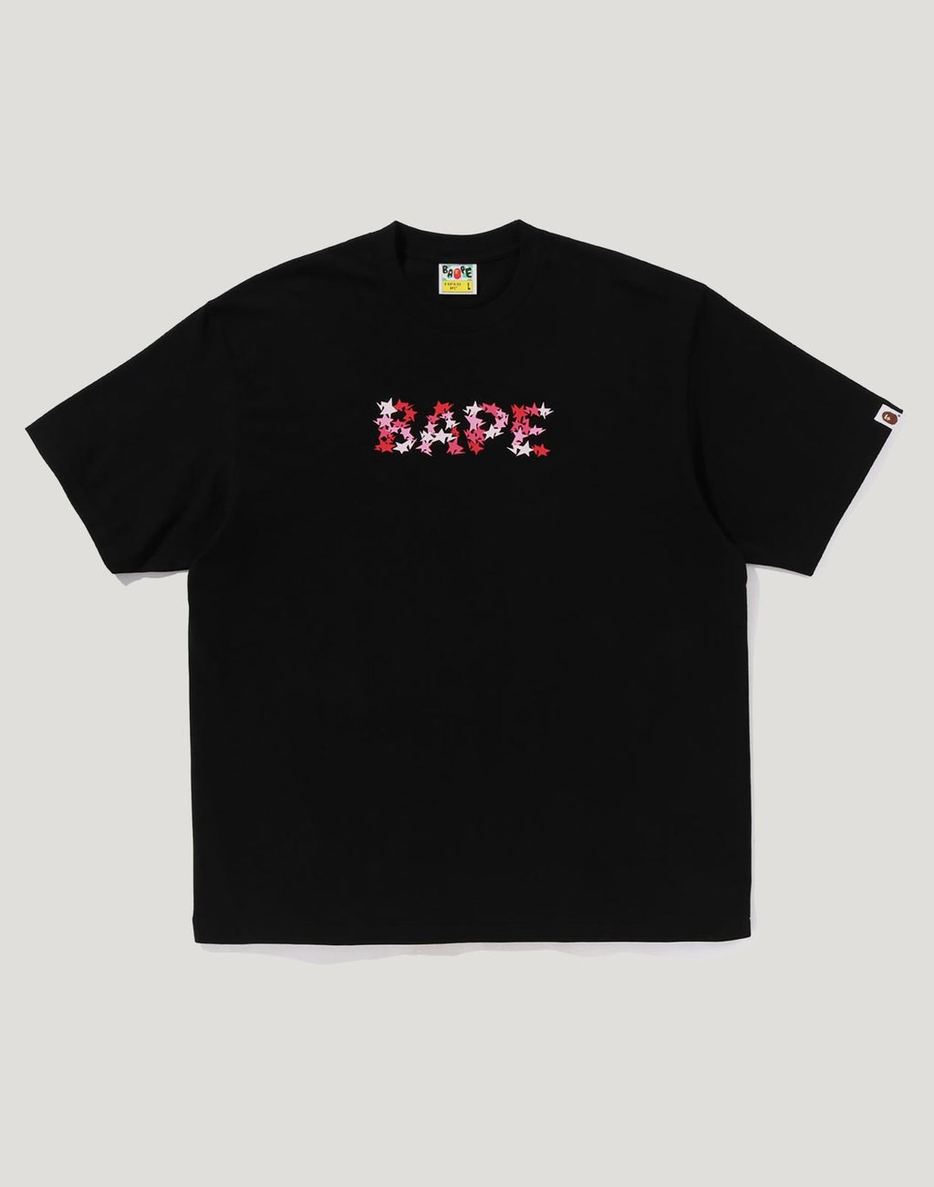 STA BAPE LOGO RELAXED FIT TEE MENS