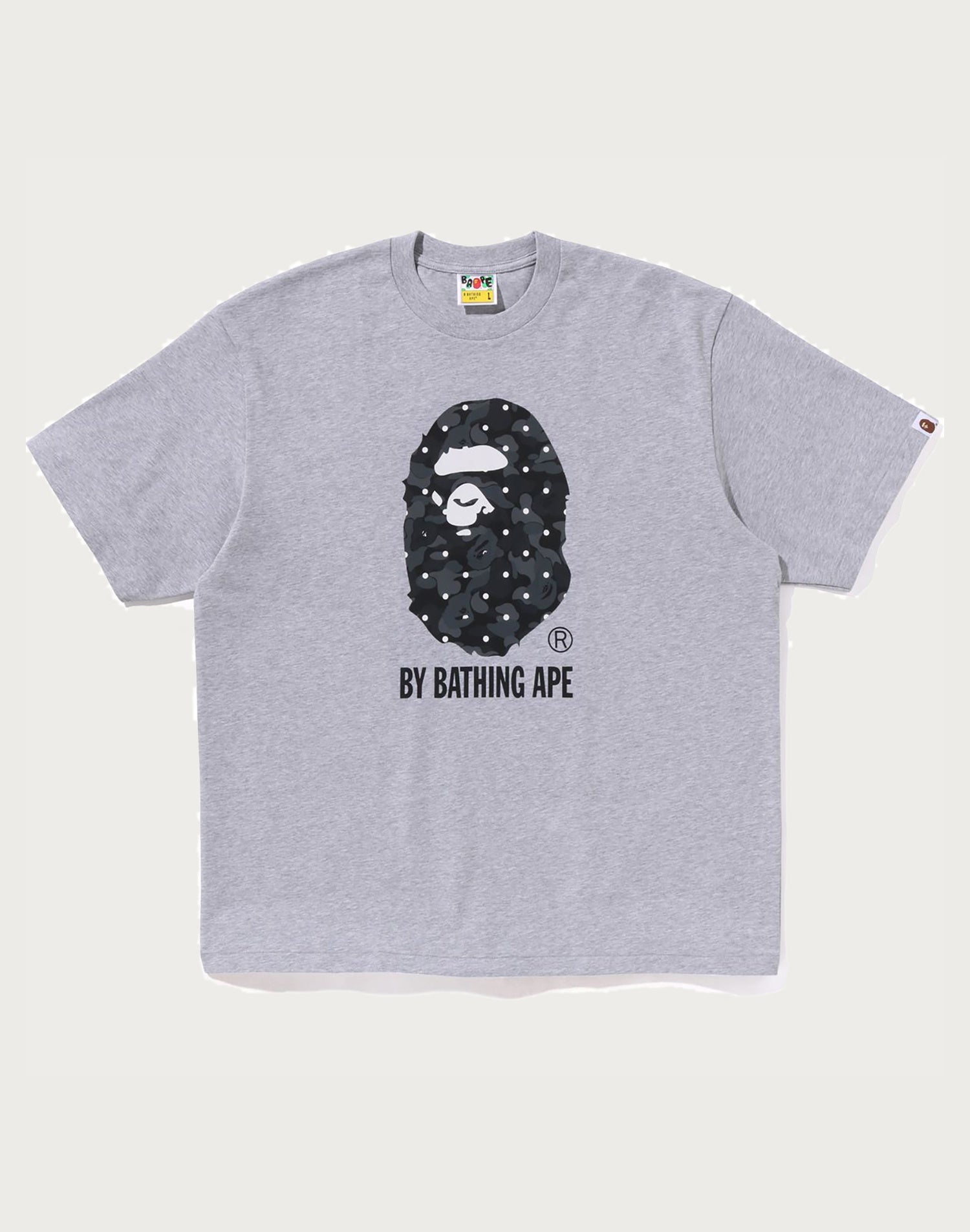 ABC DOT CAMO BY BATHING APE RELAXED FIT TEE MENS