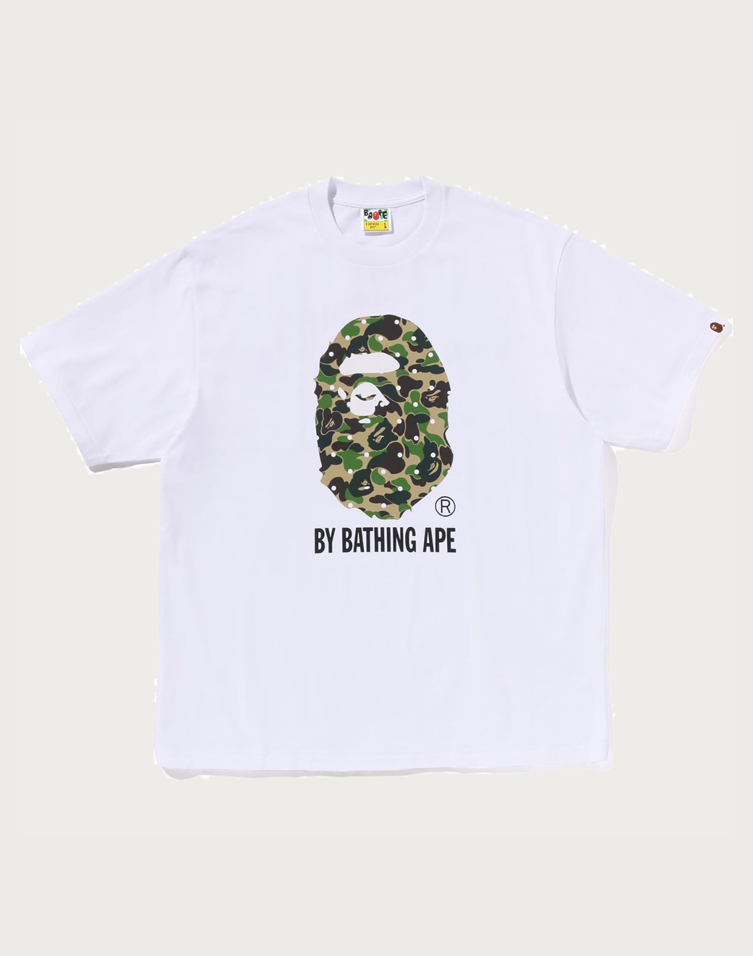 ABC DOT CAMO BY BATHING APE RELAXED FIT TEE MENS