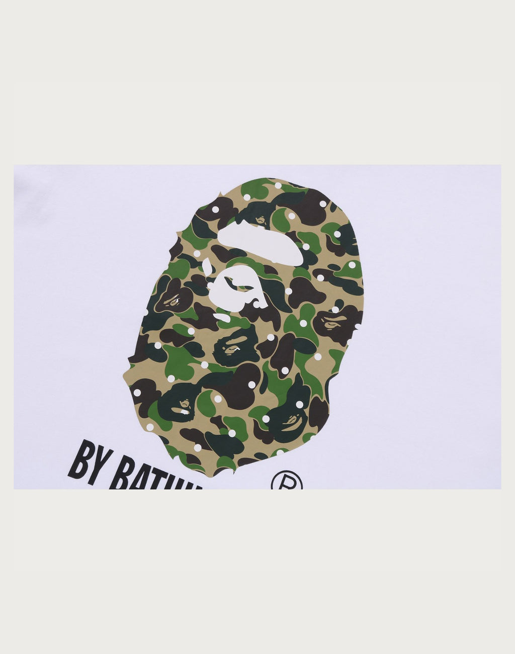 ABC DOT CAMO BY BATHING APE RELAXED FIT TEE MENS