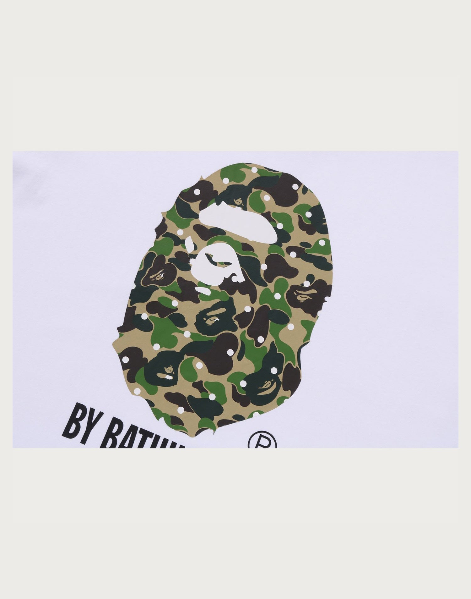 ABC DOT CAMO BY BATHING APE RELAXED FIT TEE MENS