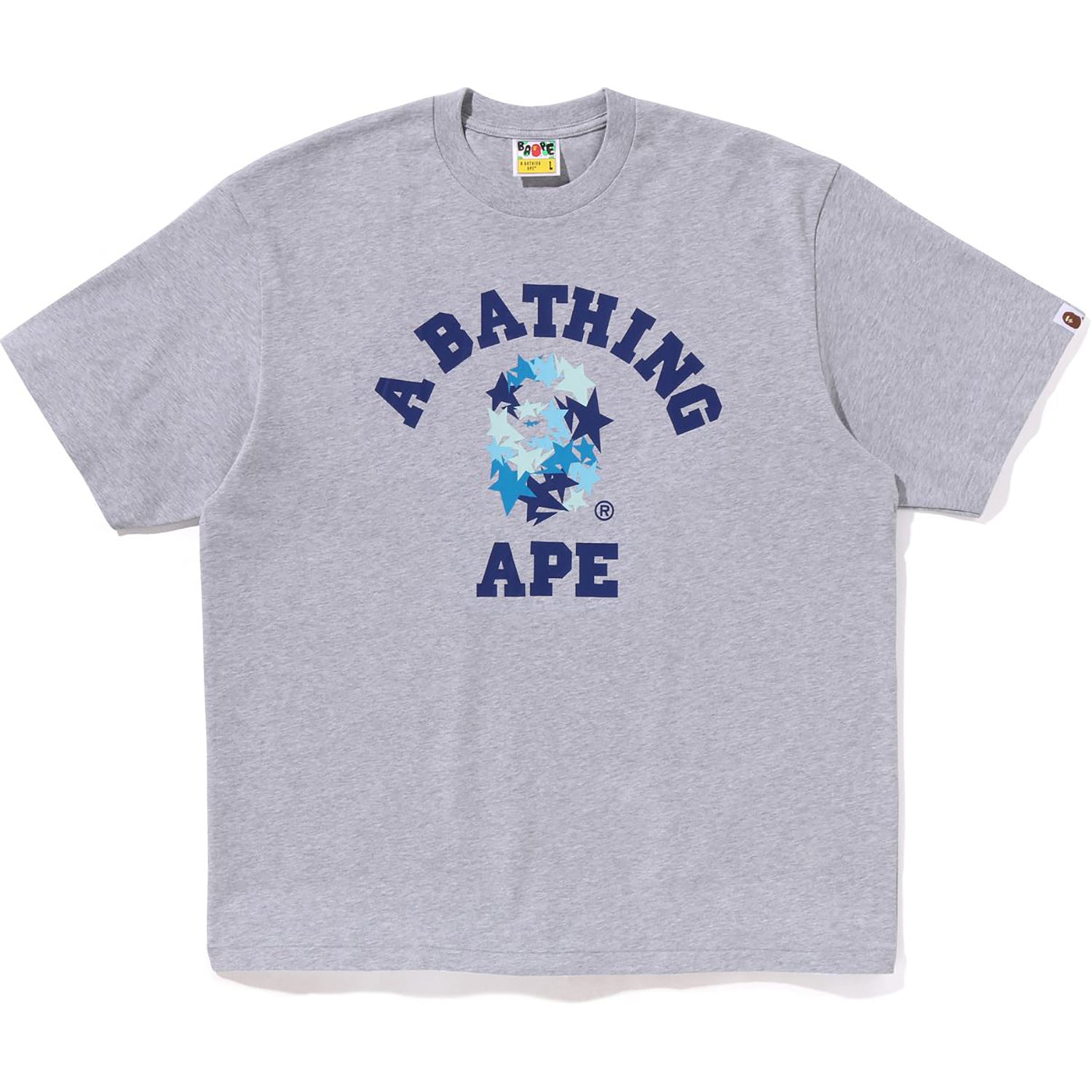 STA COLLEGE RELAXED FIT TEE MENS - BAPE Men's Cotton T-Shirt – us