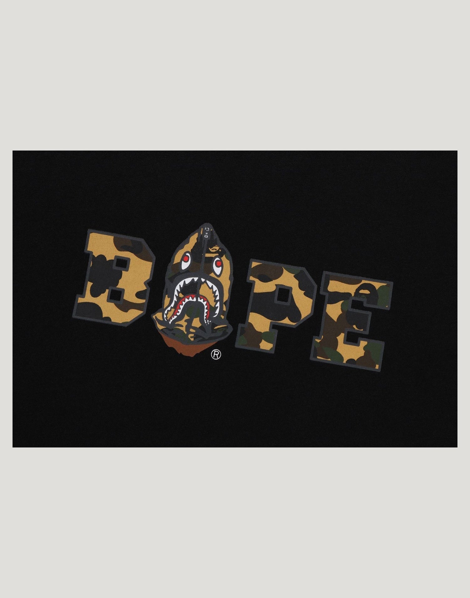 1ST CAMO BAPE LOGO RELAXED FIT TEE MENS