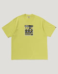 BAPE STICKER GRAPHIC RELAXED FIT TEE MENS