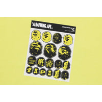 BAPE STICKER GRAPHIC RELAXED FIT TEE MENS