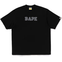 HAND DRAW BAPE LOGO RELAXED FIT TEE MENS