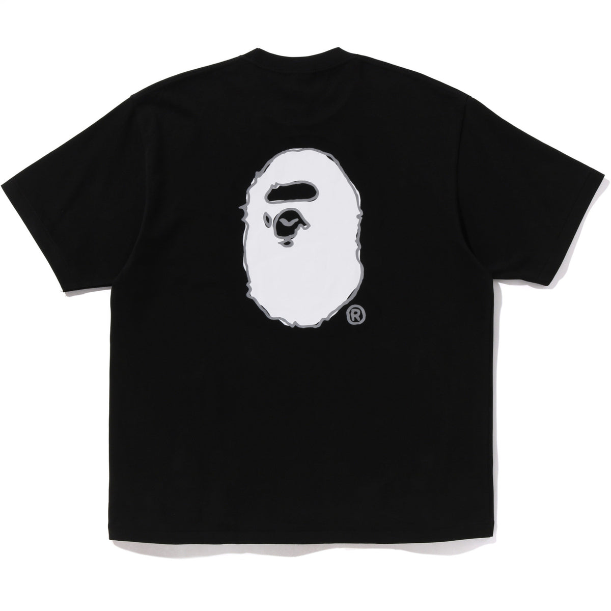 HAND DRAW BAPE LOGO RELAXED FIT TEE MENS