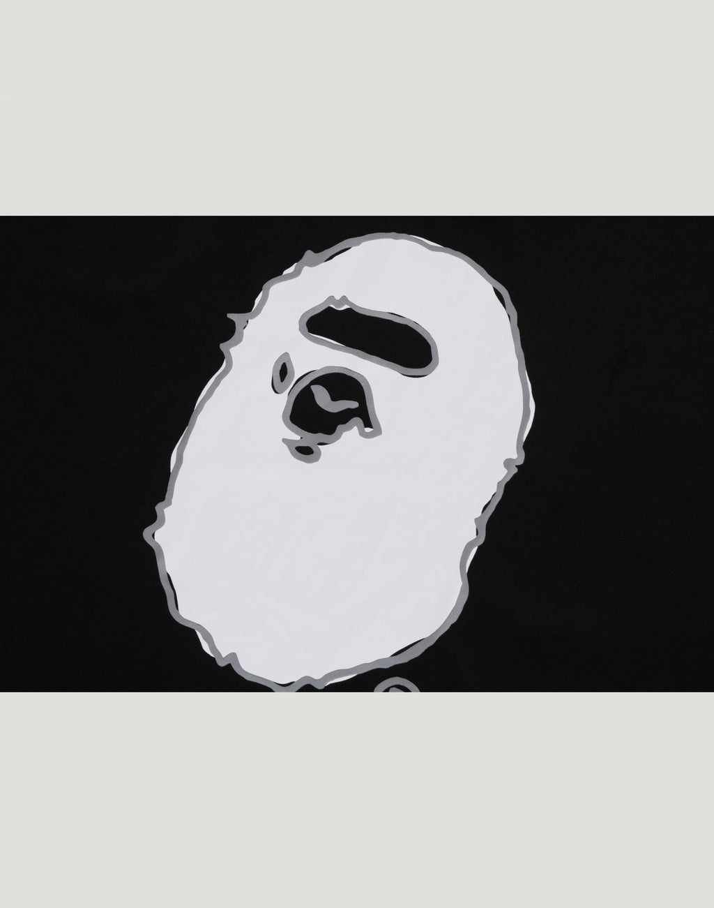 HAND DRAW BAPE LOGO RELAXED FIT TEE MENS