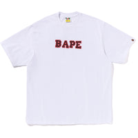 HAND DRAW BAPE LOGO RELAXED FIT TEE MENS