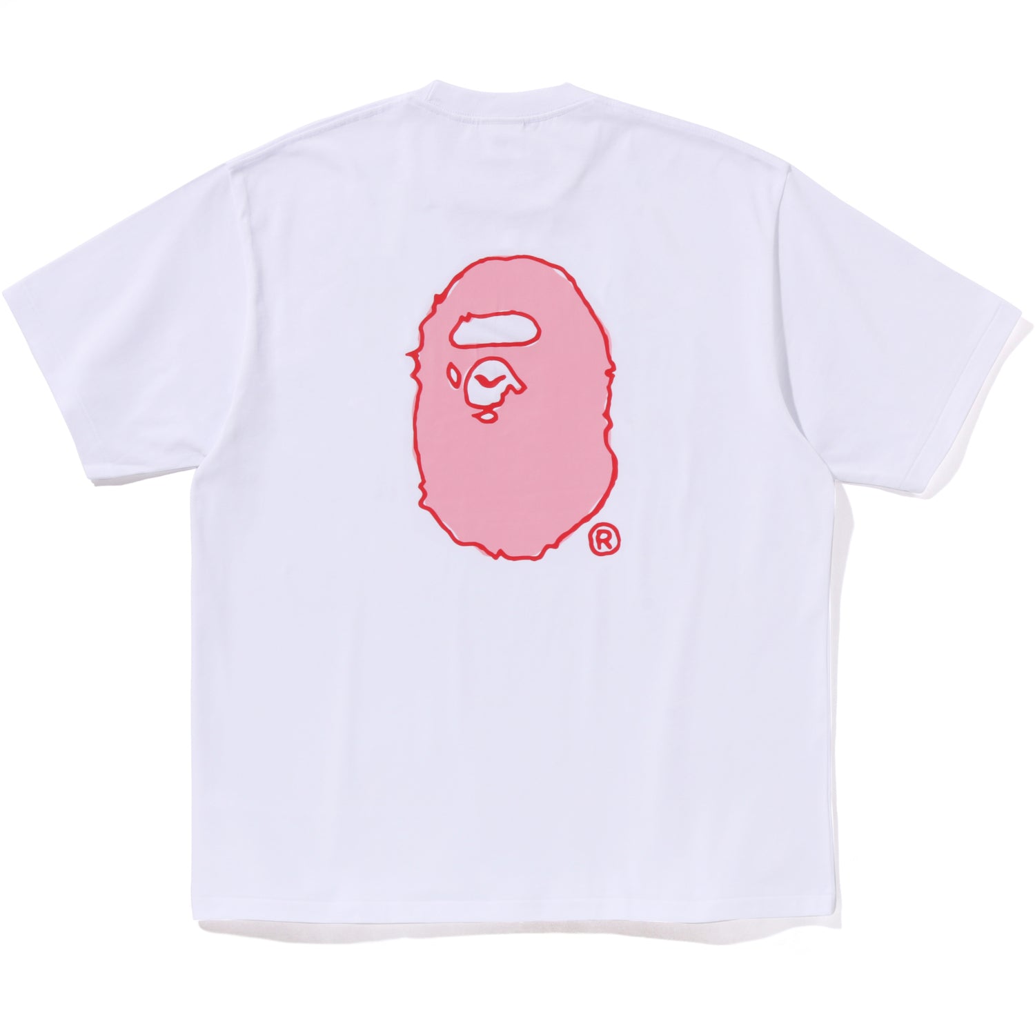 HAND DRAW BAPE LOGO RELAXED FIT TEE MENS – us.bape.com