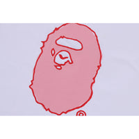 HAND DRAW BAPE LOGO RELAXED FIT TEE MENS
