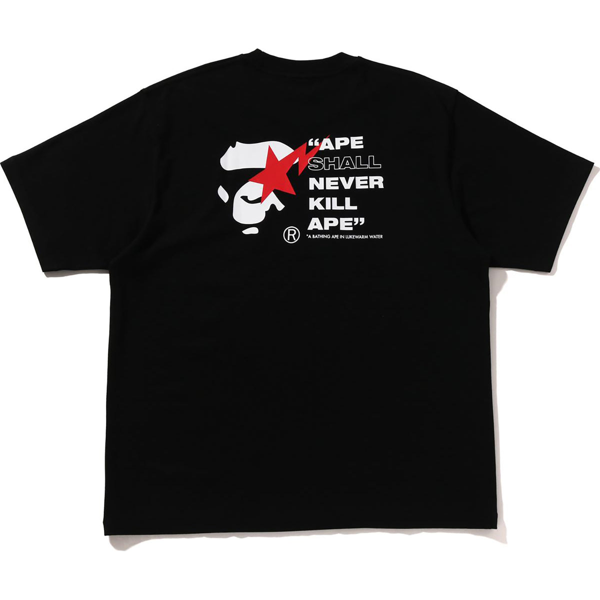 BAPE STA APE FACE RELAXED FIT TEE MENS