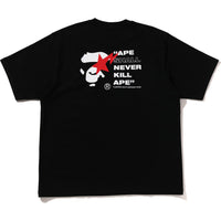 BAPE STA APE FACE RELAXED FIT TEE MENS