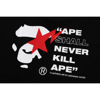 BAPE STA APE FACE RELAXED FIT TEE MENS
