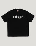 WRINKLE BAPE LOGO RELAXED FIT TEE MENS