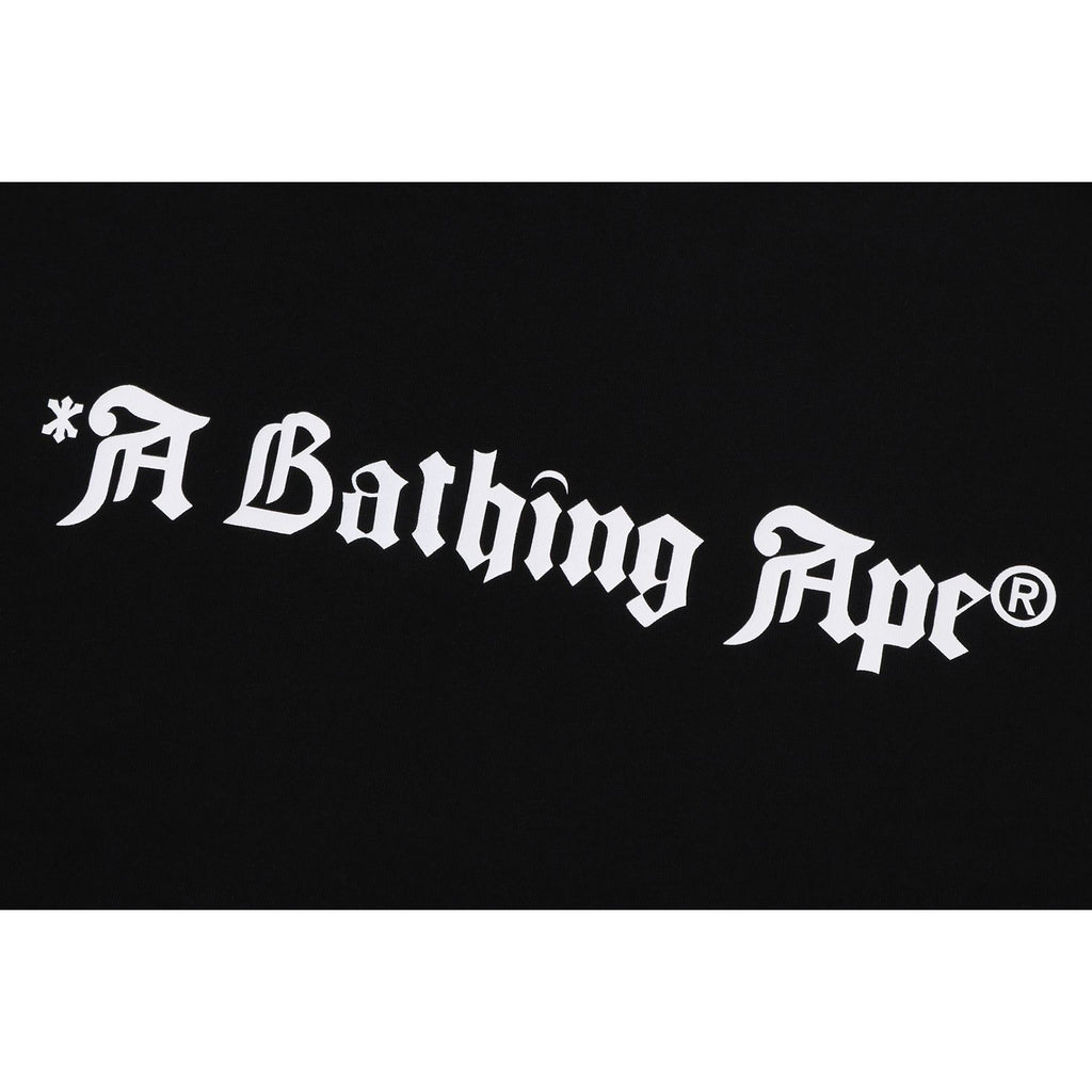 A BATHING APE LOGO RELAXED FIT TEE MENS