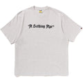 A BATHING APE LOGO RELAXED FIT TEE MENS