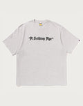 A BATHING APE LOGO RELAXED FIT TEE MENS
