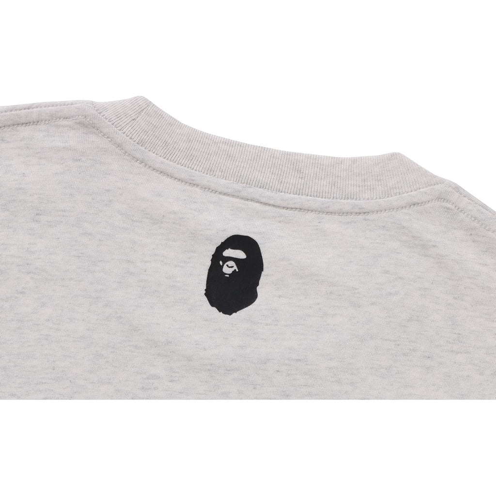 A BATHING APE LOGO RELAXED FIT TEE MENS