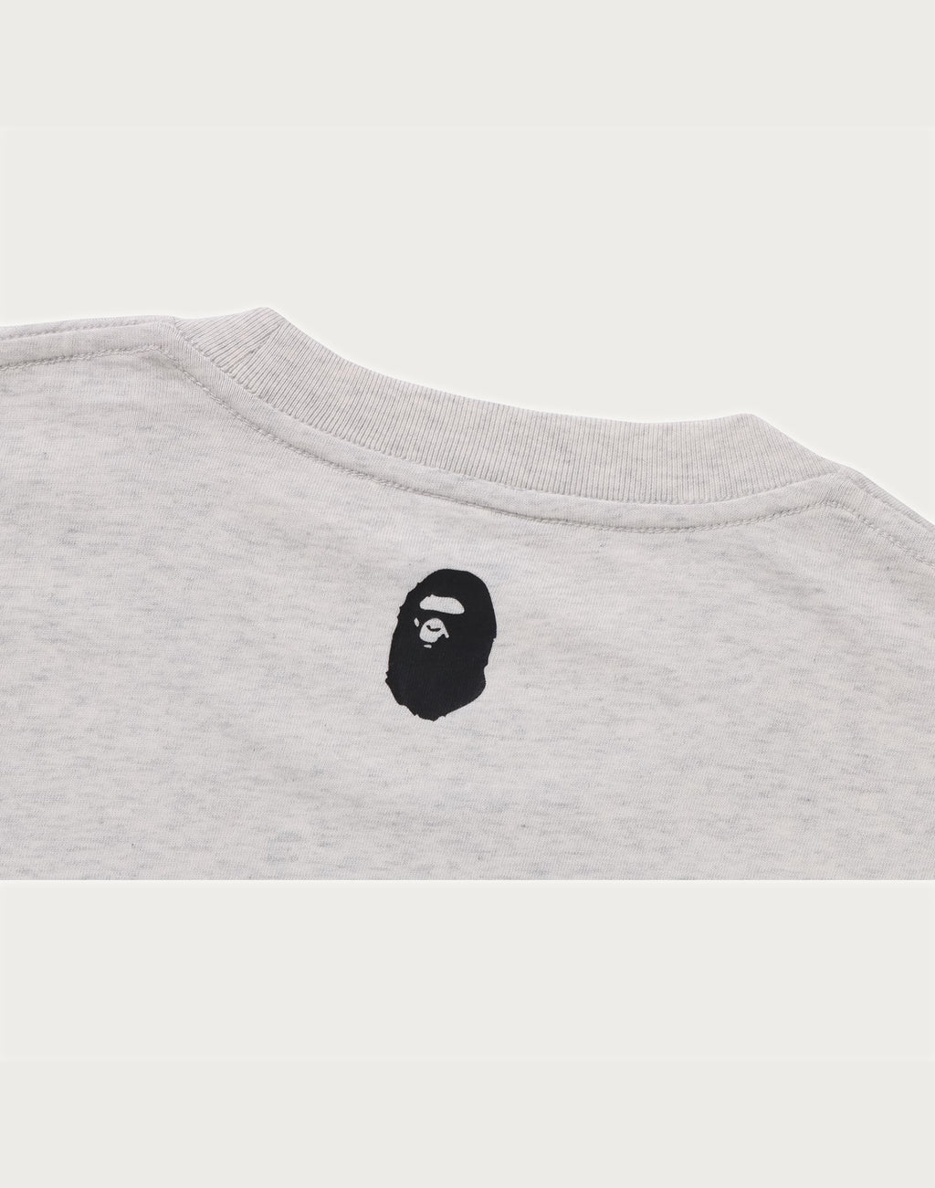 A BATHING APE LOGO RELAXED FIT TEE MENS