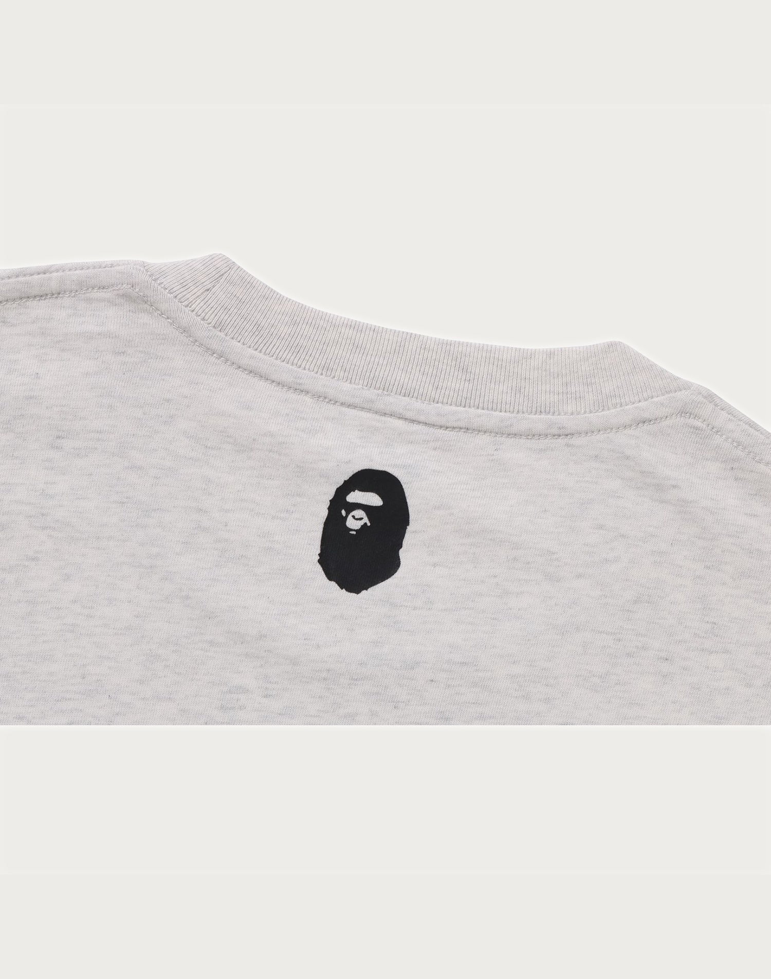 A BATHING APE LOGO RELAXED FIT TEE MENS