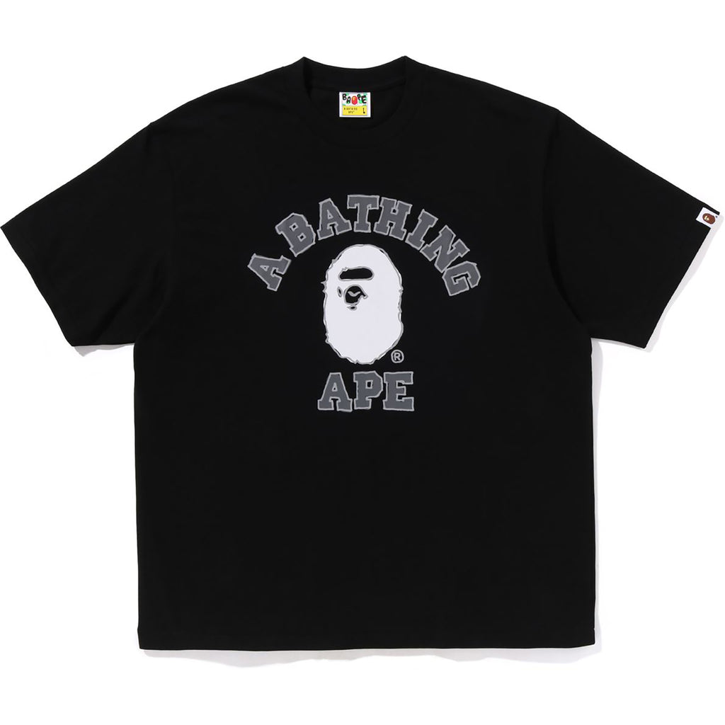 HAND DRAWN COLLEGE RELAXED FIT TEE MENS