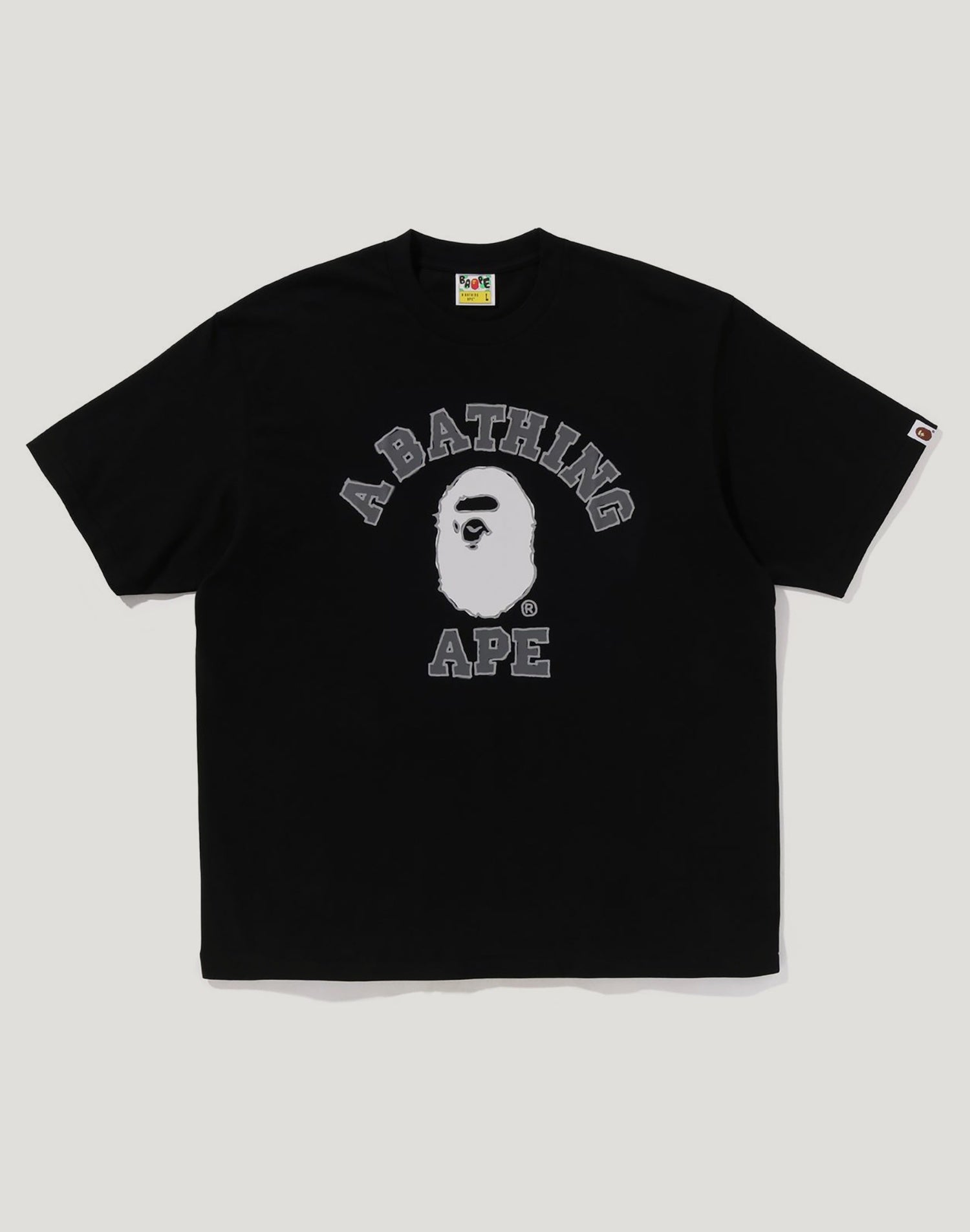 HAND DRAWN COLLEGE RELAXED FIT TEE MENS