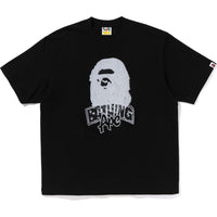 HAND DRAWN APE HEAD RELAXED FIT TEE MENS