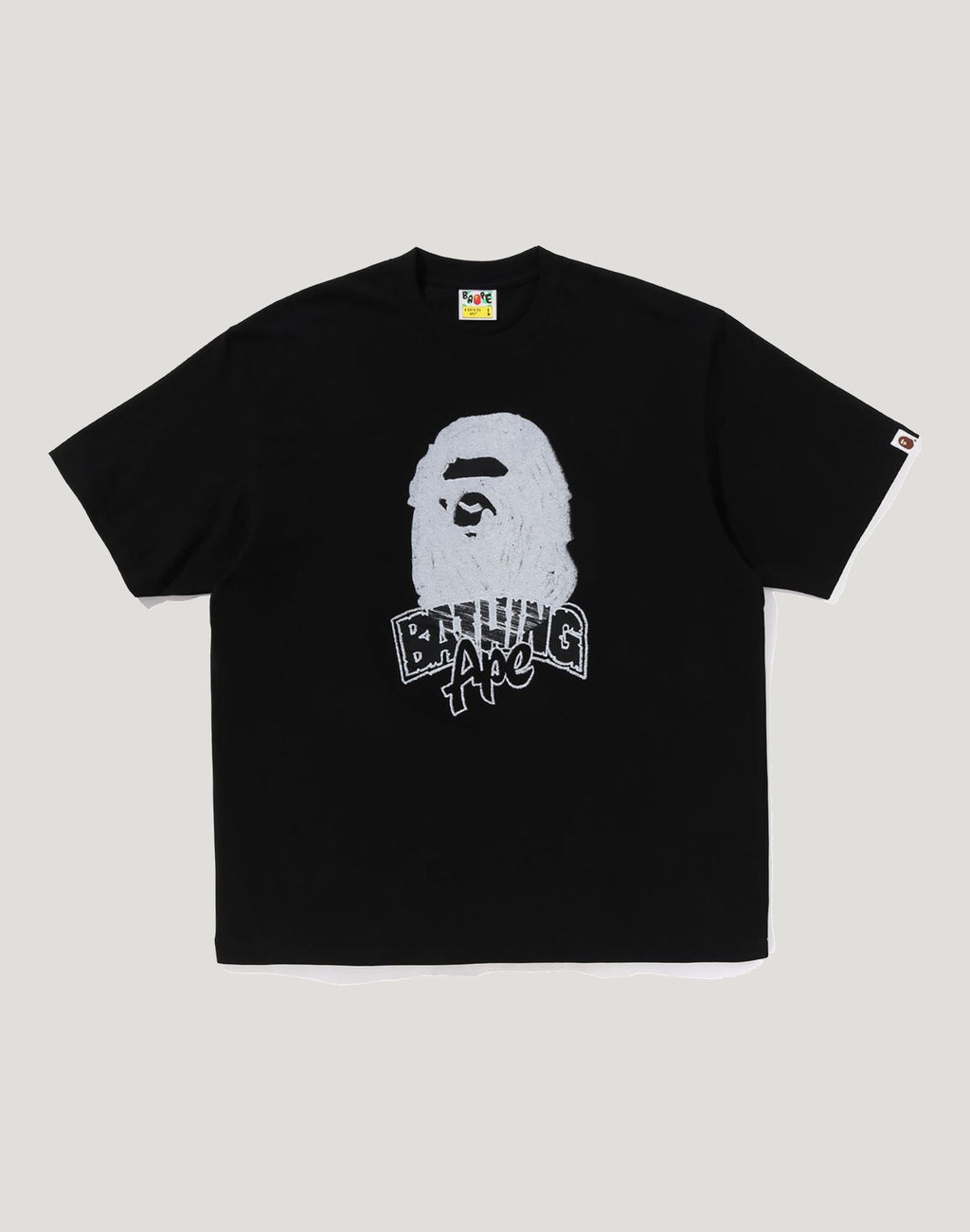 HAND DRAWN APE HEAD RELAXED FIT TEE MENS