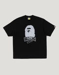 HAND DRAWN APE HEAD RELAXED FIT TEE MENS