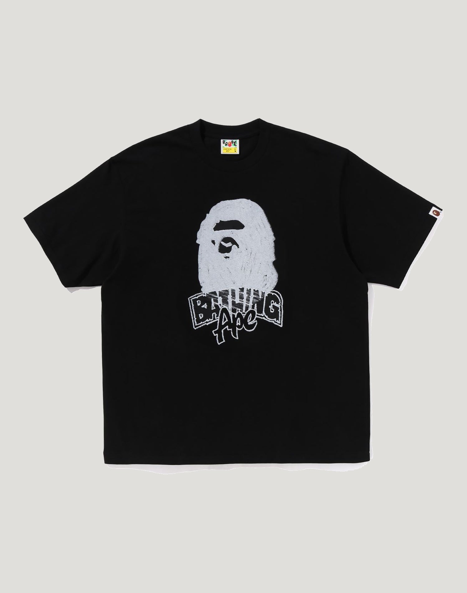 HAND DRAWN APE HEAD RELAXED FIT TEE MENS