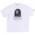 HAND DRAWN APE HEAD RELAXED FIT TEE MENS