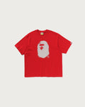 SPRAY PRINT APE HEAD RELAXED FIT TEE #2 MENS
